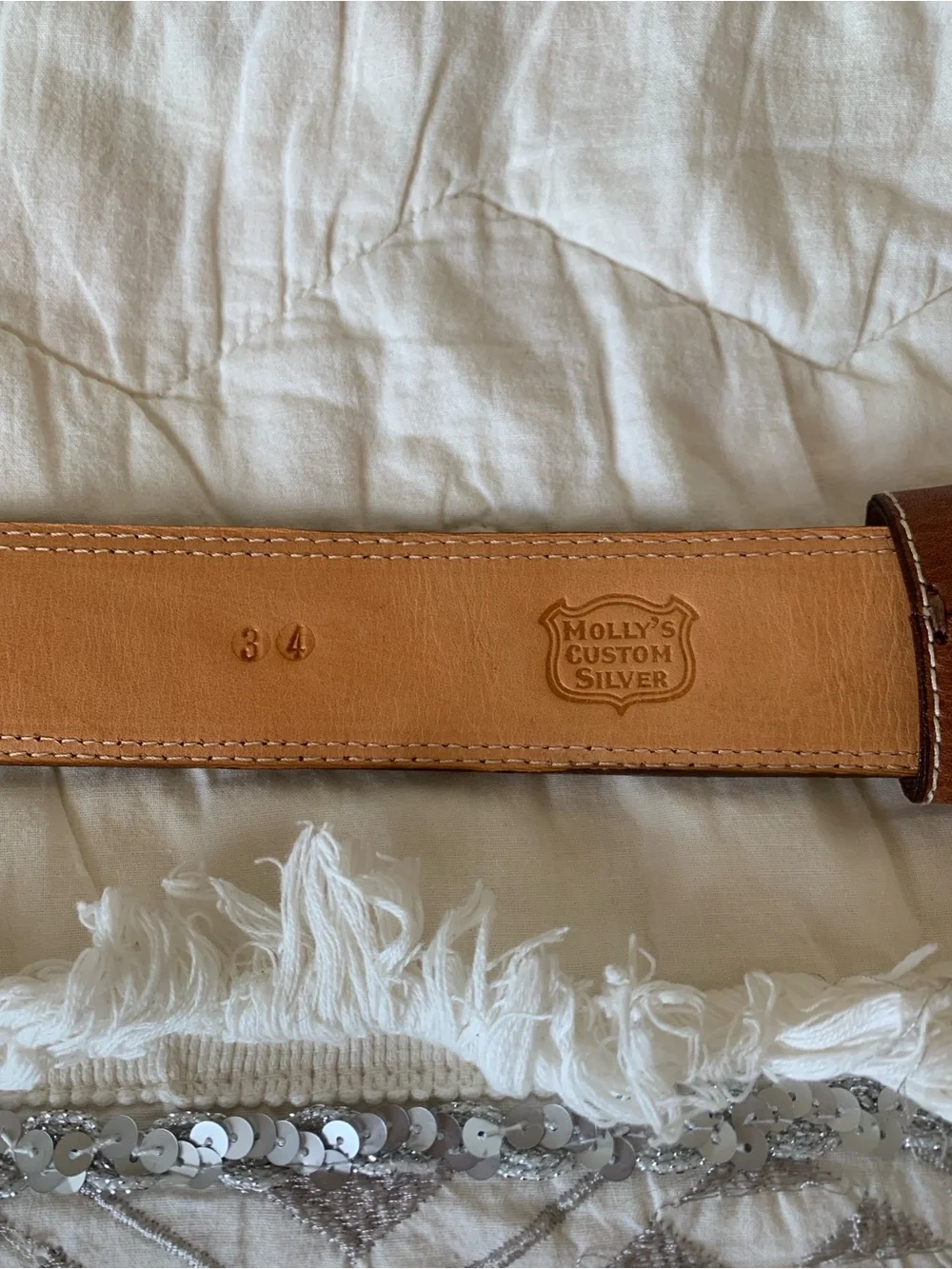 Brown Western Belt